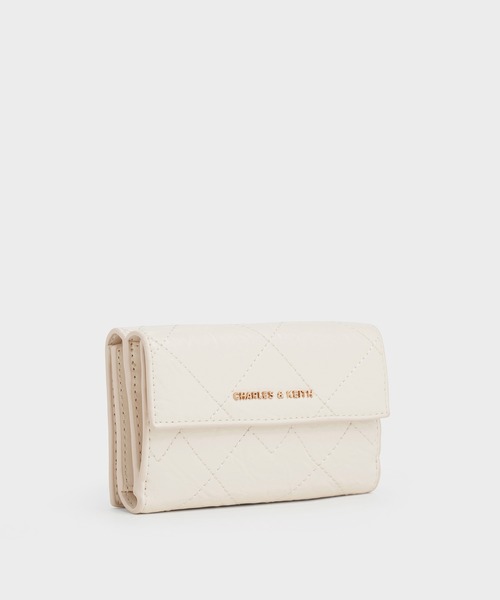 CHARLES ＆ KEITH（チャールズ&キース） 財布 Duo ドゥオ キルト