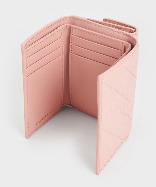 CHARLES ＆ KEITH（チャールズ&キース） 財布 Duo ドゥオ キルト