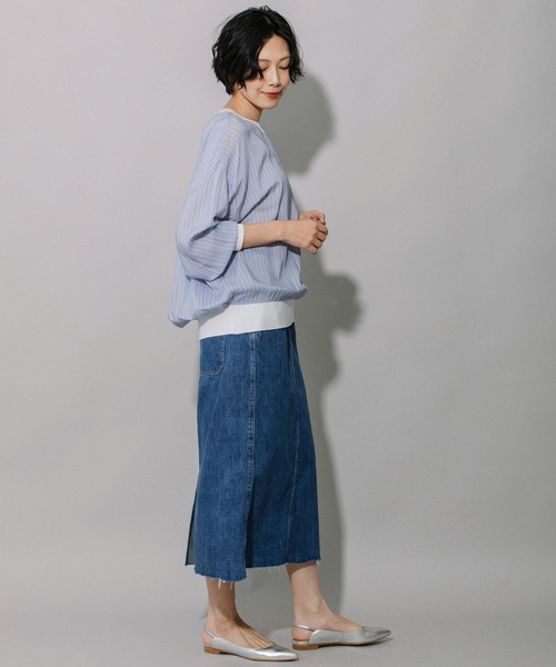 「Munich」 長袖カットソー FREE ブラウン レディース_画像8