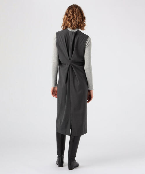 「BALLSEY」 ノースリーブワンピース 36 ブルー レディース_画像6