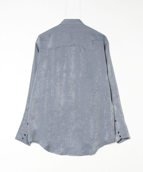 「NUMBER (N)INE DENIM」 長袖シャツ 1 ブルー メンズ_画像2