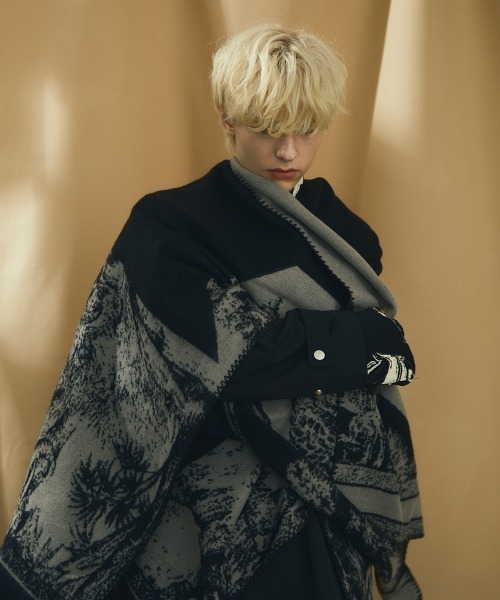 「Shoowtime」 ポンチョ FREE ブラック メンズ_画像5