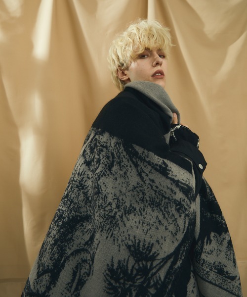 「Shoowtime」 ポンチョ FREE ブラック メンズ_画像6