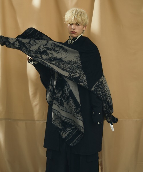 「Shoowtime」 ポンチョ FREE ブラック メンズ_画像7