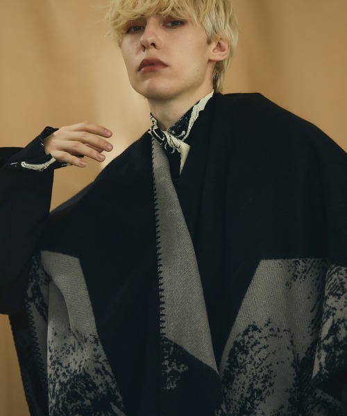 「Shoowtime」 ポンチョ FREE ブラック メンズ_画像9