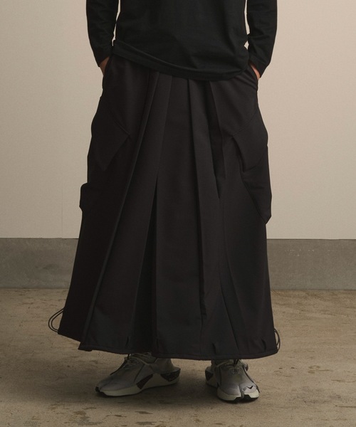 ワイドパンツ カーゴパンツ 和ROBE / EASY HAKAMA TECH メンズ レディースの画像