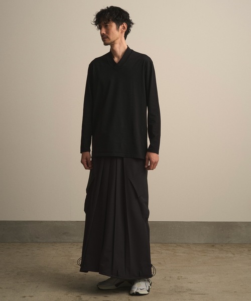 ワイドパンツ カーゴパンツ 和ROBE / EASY HAKAMA TECH メンズ レディースの画像