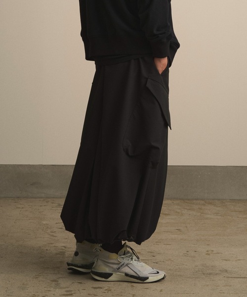 ワイドパンツ カーゴパンツ 和ROBE / EASY HAKAMA TECH メンズ レディースの画像