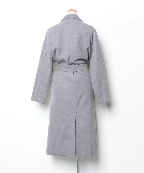 「B:MING by BEAMS」 チェスターコート M グレー レディース_画像2