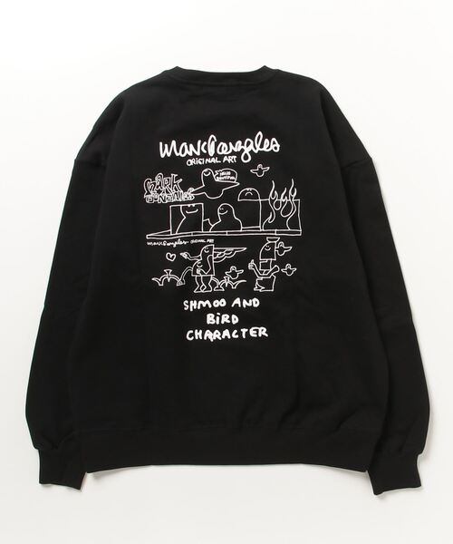 「Mark Gonzales」 スウェットカットソー M グレー メンズ_画像4