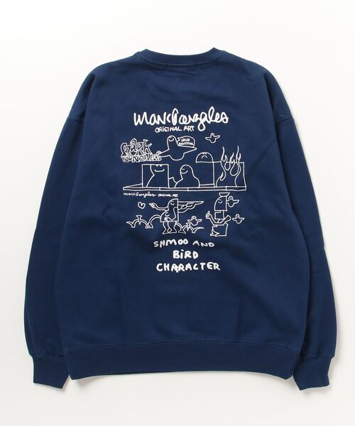 「Mark Gonzales」 スウェットカットソー M グレー メンズ_画像7
