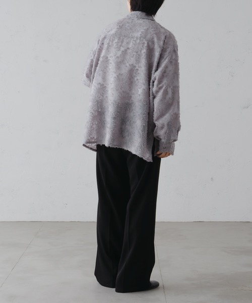 「epnok」 長袖シャツ MEDIUM グレー メンズ_画像2