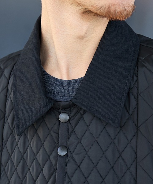 コート ジャケット LAVENHAM / ラベンハム：別注 CROPPED PANELLED JACKET：ONLYARK-1-2514「MUS」の画像