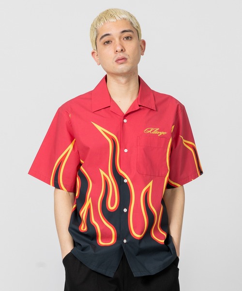 「XLARGE」 半袖シャツ M グリーン メンズ_1
