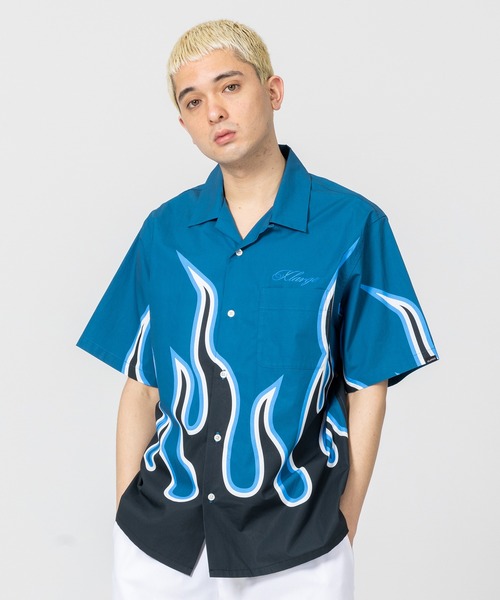 「XLARGE」 半袖シャツ M グリーン メンズ_2
