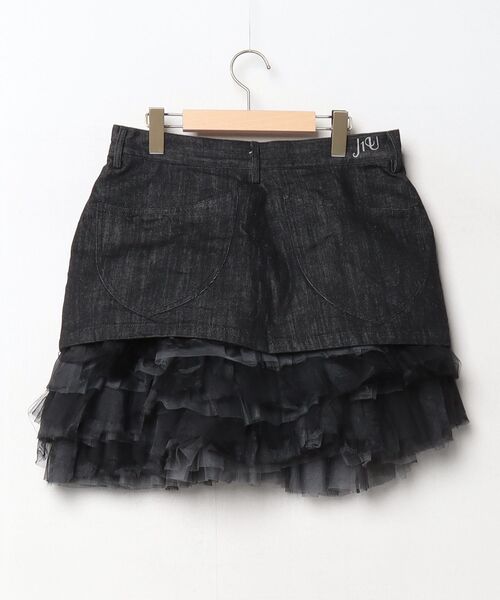 「J1U by LA BELLE ETUDE」 ミニスカート FREE ブラック レディース_画像2