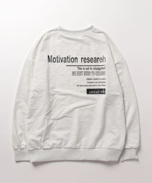 「MAISON DE THERESE」 スウェットカットソー L ダークグレー レディースの画像2