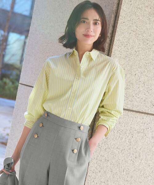 ブラウス シャツ CANCLINI シャーティング ベーシックシャツ