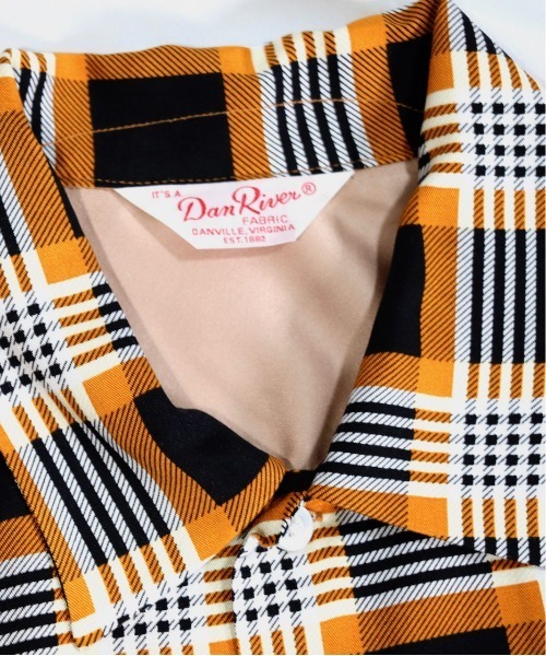 「C.E.L.STORE」 長袖シャツ LARGE マスタード メンズ_画像2