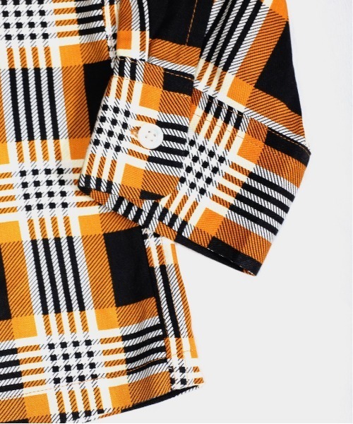 「C.E.L.STORE」 長袖シャツ LARGE マスタード メンズ_画像7
