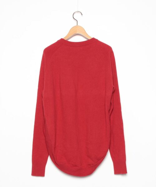 「WRAPINKNOT」 長袖ニット ONE SIZE レッド レディース_画像2