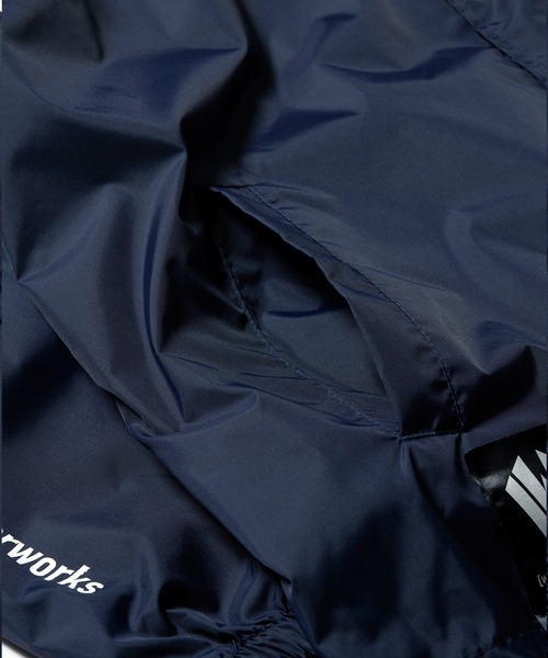 「VIRGOwearworks」 コーチジャケット X-LARGE ネイビー メンズ_画像8