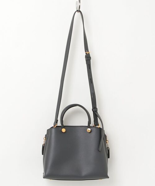 「E'POR」 ワンポイント2WAYバッグ - グレー レディース_画像2