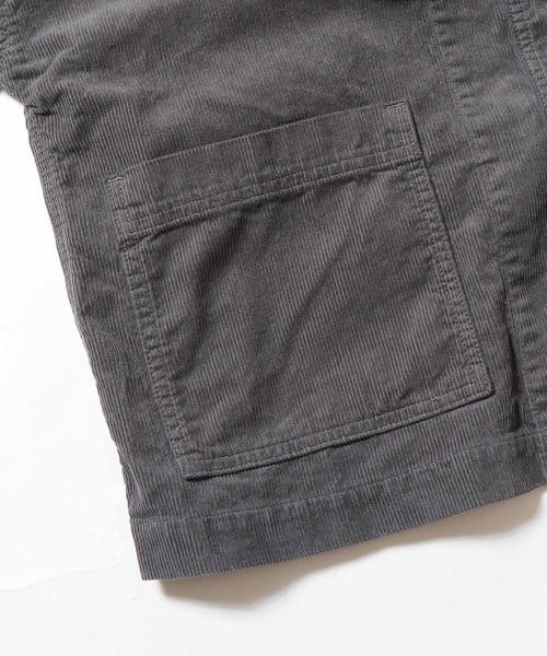 「HARVESTY」 コーデュロイジャケット 2 アイボリー メンズ_画像5