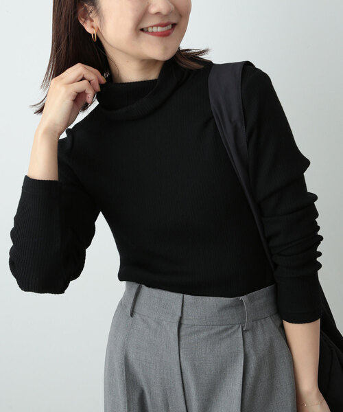 SLOBE IENA RICHESS ハイネックプルオーバー　スローブイエナ SLOBE IENA（スローブイエナ）の「RICHESS ハイネックプルオーバー