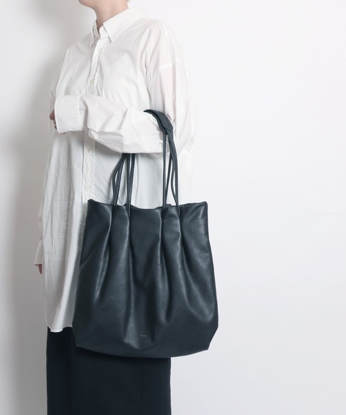 YArKA ブラックレザートートバッグ YArKA トートバッグ メンズ レディース : ZOZOTOWN Yahoo!店 - 通販
