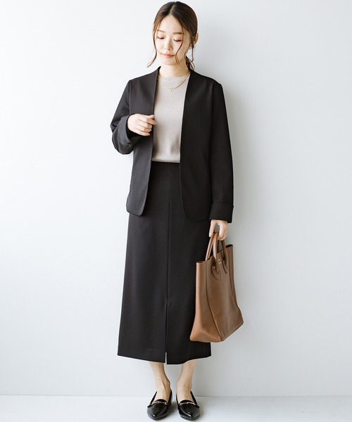 「haco!」 セットアップ LARGE グレー レディース_画像3