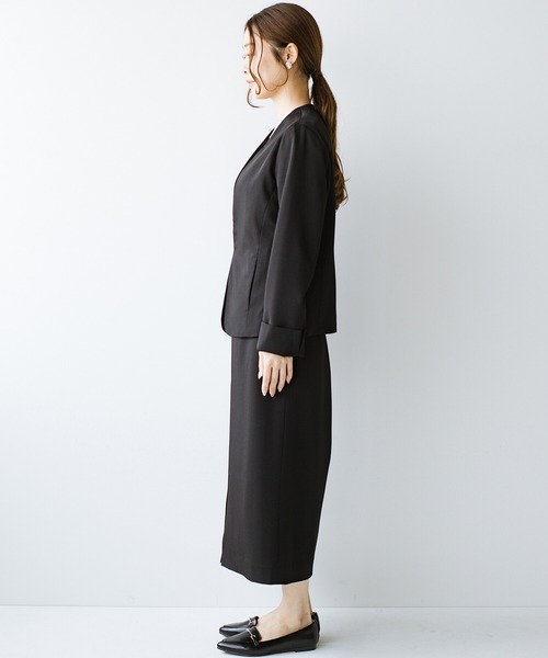 「haco!」 セットアップ LARGE グレー レディース_画像5