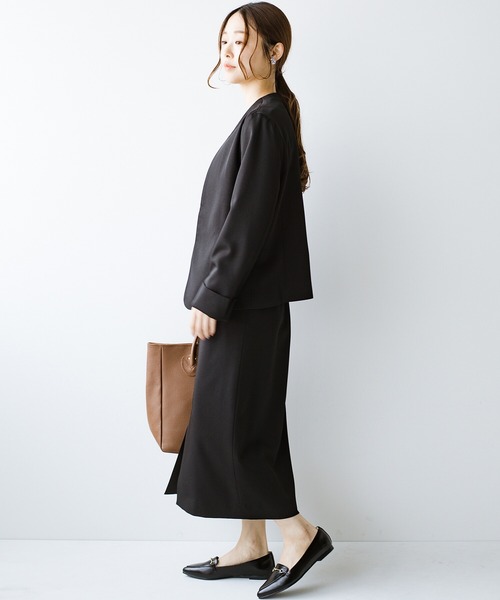 「haco!」 セットアップ LARGE グレー レディース_画像7