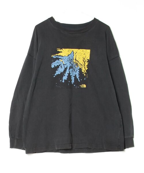 THE NORTH FACE PURPLE LABEL 「THE LABEL」 長袖Tシャツ X-LARGE 