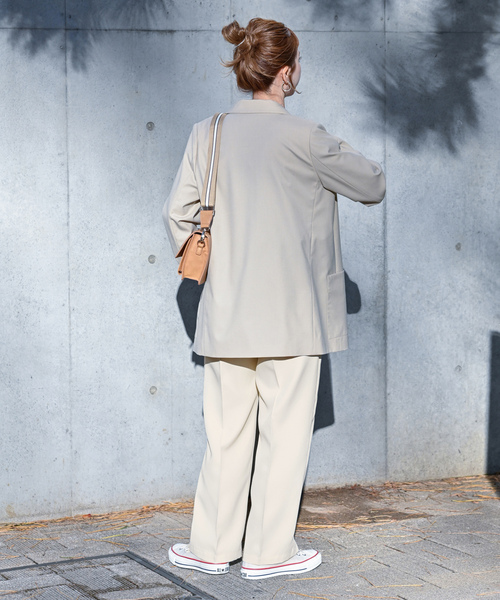 「B.C STOCK」 「Simplicite」スラックス SMALL ベージュ系その他 レディース_画像4