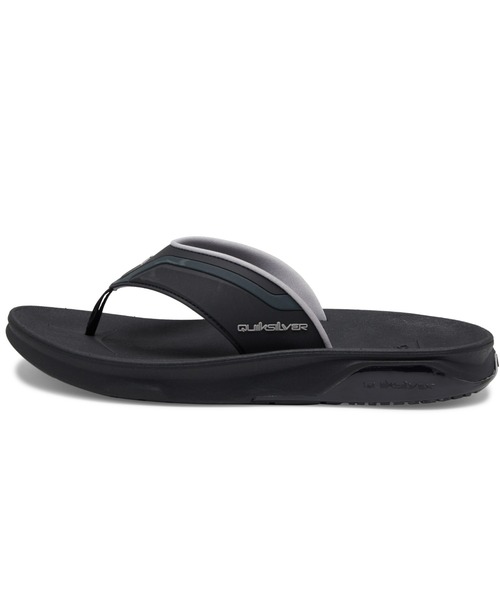 「Quiksilver」 ビーチサンダル 25cm ブラック メンズ_画像5