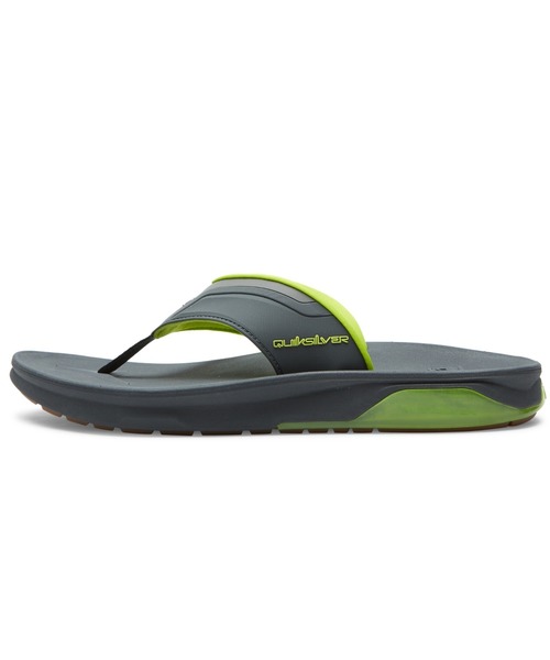 「Quiksilver」 ビーチサンダル 25cm ブラック メンズ_画像9