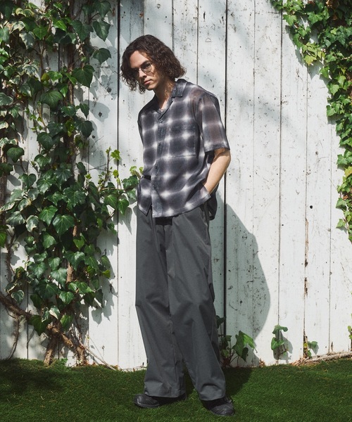 Casper John（キャスパージョン） スラックス Easy care semi baggy