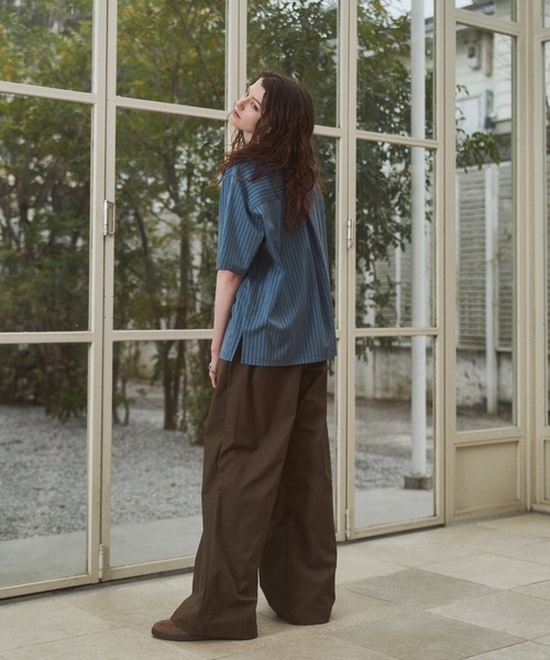 Casper John（キャスパージョン） スラックス Easy care semi baggy