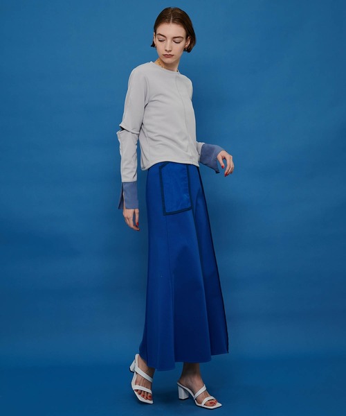 「A + TOKYO」 長袖カットソー FREE ブラック レディース_画像7