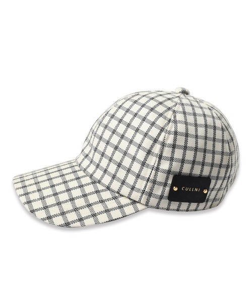 「CULLNI」 キャップ ONESIZE ホワイト メンズの画像