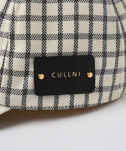 「CULLNI」 キャップ ONESIZE ホワイト メンズの画像
