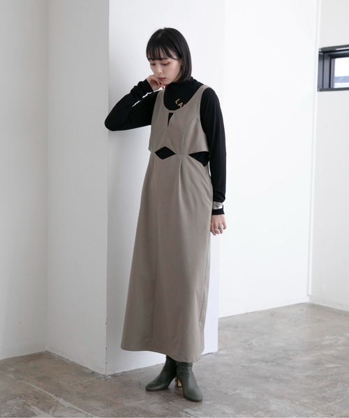 「Eimee Law」 サロペットスカート 38 ブラック レディースの画像