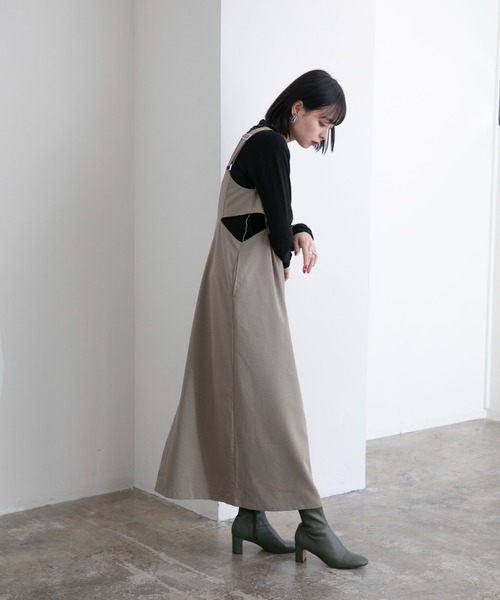 「Eimee Law」 サロペットスカート 38 ブラック レディースの画像