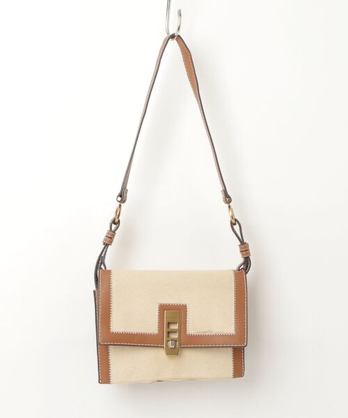 CHARLES & KEITH ブラウン トートバッグ　ポーチ付き CHARLES ＆ KEITH（チャールズ&キース） 「CHARLES & KEITH」 トート