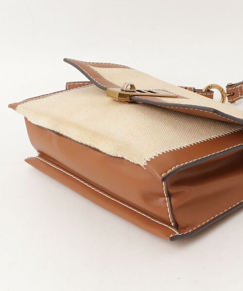 CHARLES & KEITH ブラウン トートバッグ　ポーチ付き CHARLES ＆ KEITH（チャールズ&キース） 「CHARLES & KEITH」 トート