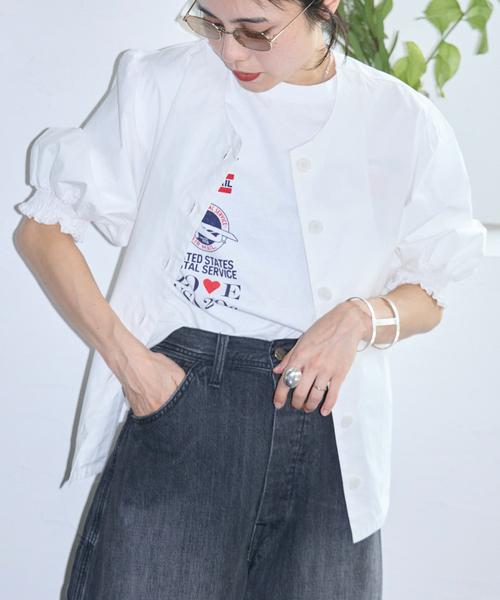 CITYSHOP（シティショップ） ブラウス シャツ PUFF SLEEVE ブラウス 