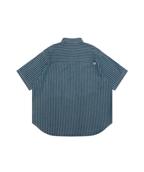 シャツ AAPE NOW SHORT SLEEVE SHIRT(stripe) メンズの画像