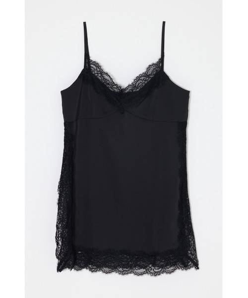 新品未使用タグ付き☆MOUSSY　LACE TRIM SATIN キャミ MOUSSY（マウジー） キャミソール LACE TRIM SATIN キャミソール