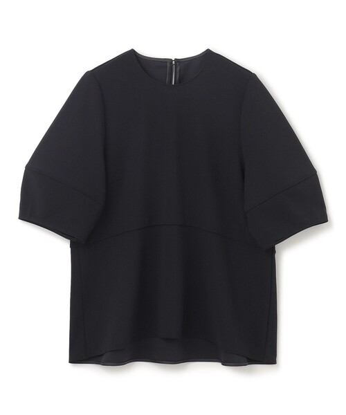 「UNFILO」 7分袖カットソー MEDIUM ネイビー レディース_画像8